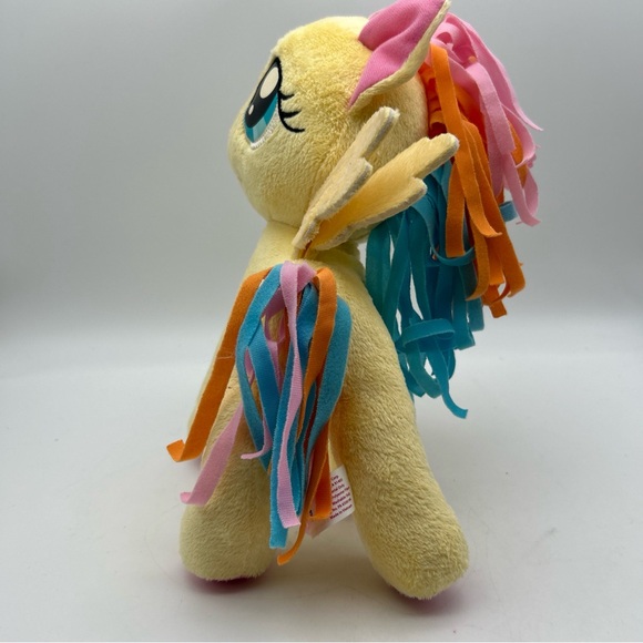 2014 My Little Pony Fluttershy Plush 11 in Pegasus Wings Hasbro Butterfly Mark - Picture 12 of 14